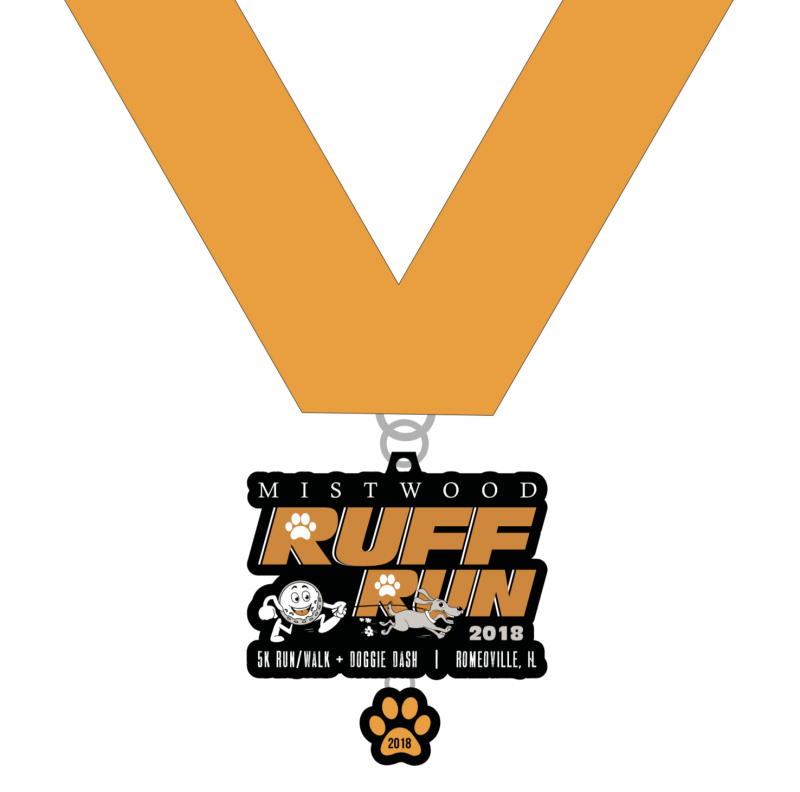 2018 RuffRun Medal